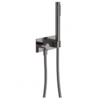 Premium Gun Metal Grey Hand Shower On Bracket